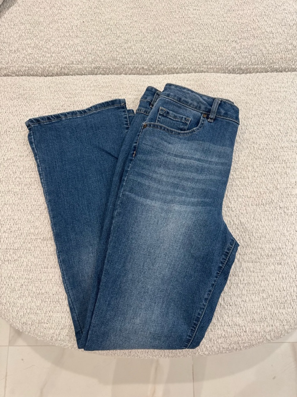 d. jeans Women’s High Rise Denim Boot Cut Jeans